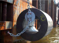 Bacino di Cylindrial dell'abrasione e cuscino ammortizzatore di gomma marini resistenti del porto