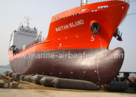 materiale della gomma naturale di lancio delle navi dell'airbag di gomma marino di 15m x di 1.5m e della tortiglia per pneumatici