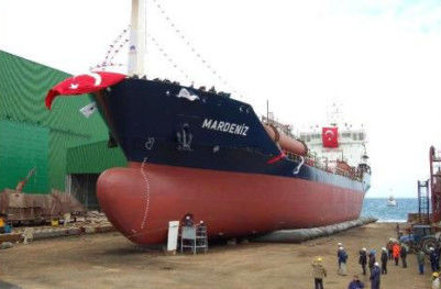 Airbag pneumatico di gomma marina resistente all'alta pressione