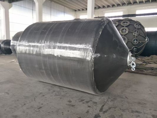 Nave a nave ormeggio schiuma marina riempita di fender parte fender di gomma pneumatica