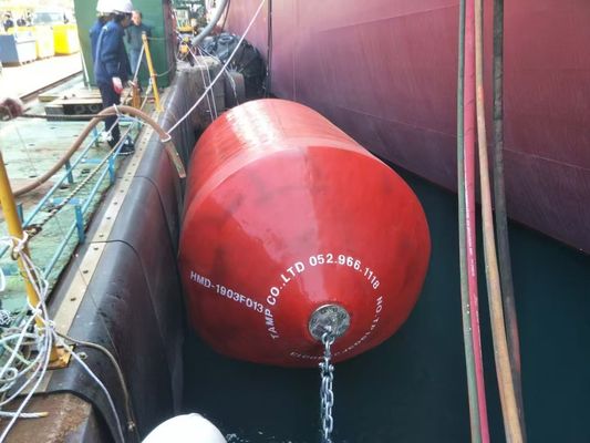 Fender riempito di schiuma per navi da guerra