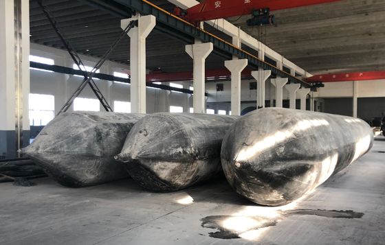 Airbag di lancio marittimo in gomma naturale di diverse dimensioni