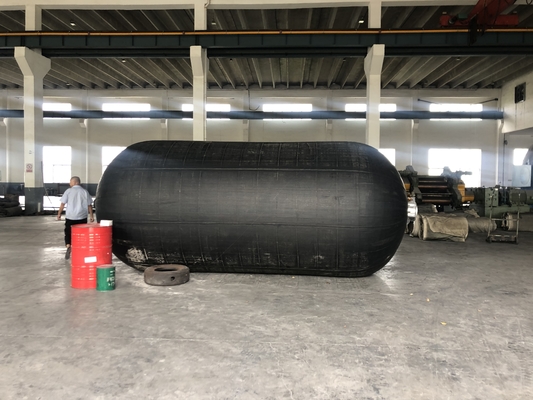 Fender idraulico pneumatico di gomma galleggiante