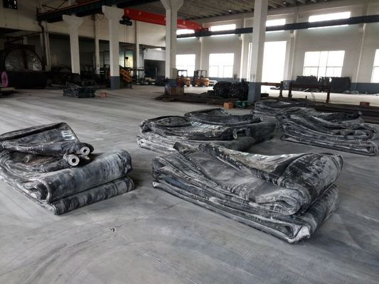 Airbag pneumatico di gomma marina resistente all'alta pressione