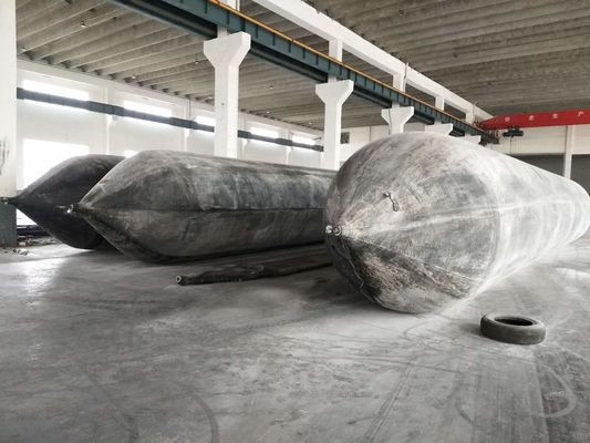 Airbag di lancio marittimo in gomma naturale di diverse dimensioni