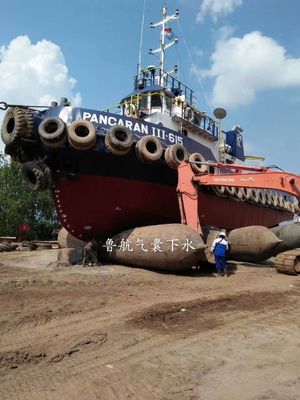 La messa in bacino delle navi ha sgonfiato Marine Rubber Airbag pneumatica