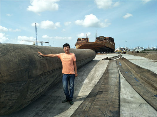 Airbag di lancio della nave di gomma